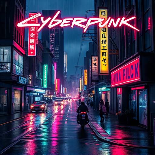 Cyberpunk Dreams TV show poster